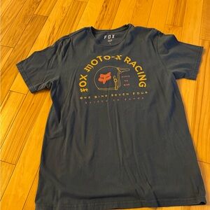 Fox Men's Navy Moto-X Racing Tee